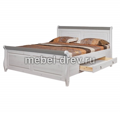 Кровать Мальта М 180х200 с ящиками