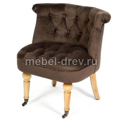 Кресло Bunny (Банни) коричневое С102