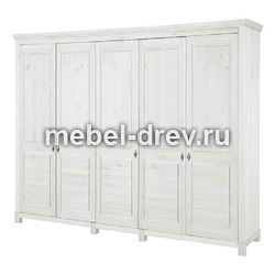 Шкаф для одежды Рауна-50 белый воск