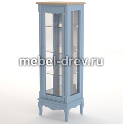 Шкаф-витрина Leontina blue (Леонтина блю) ST9319/B